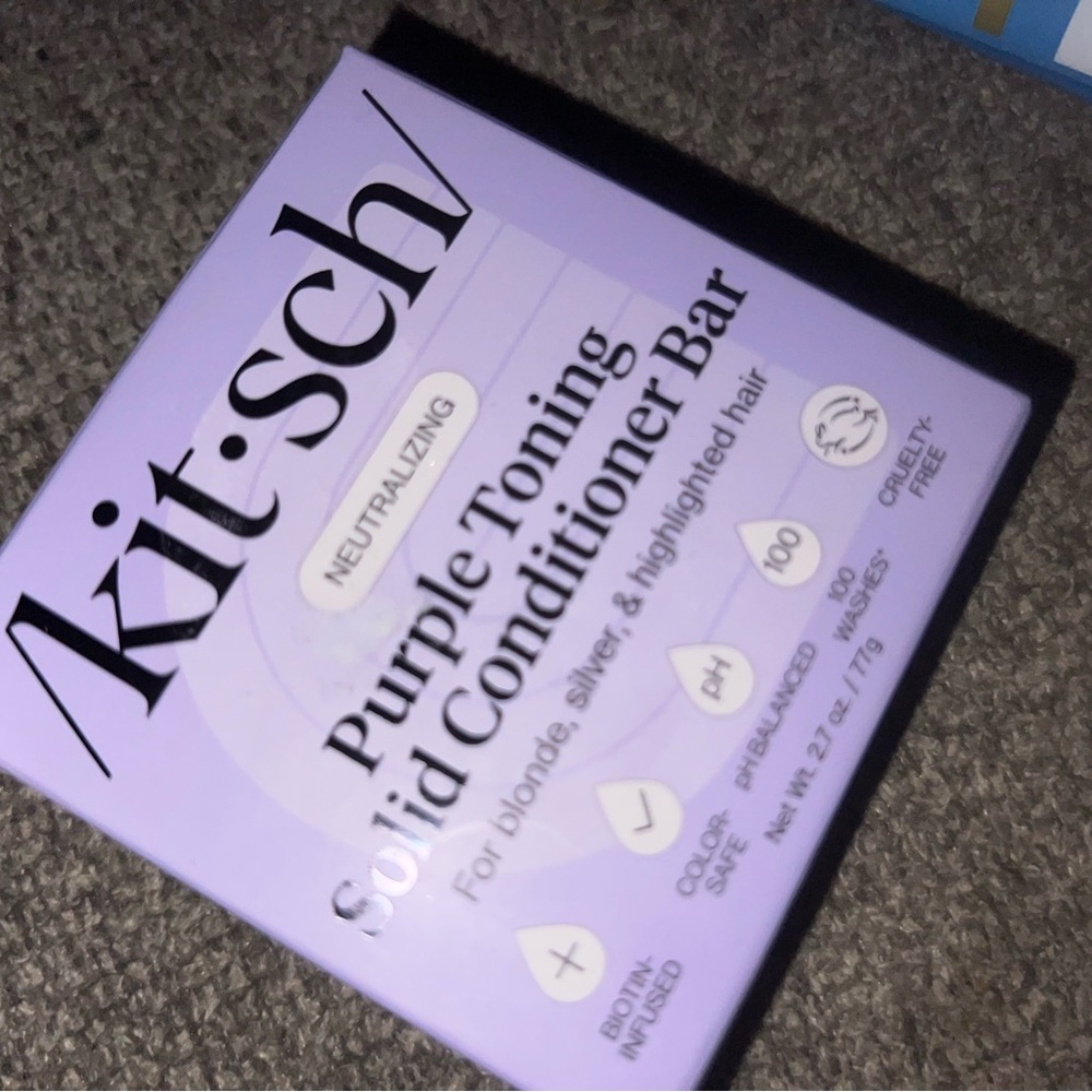 Kitsch Purple Toning Solid Conditioner Bar